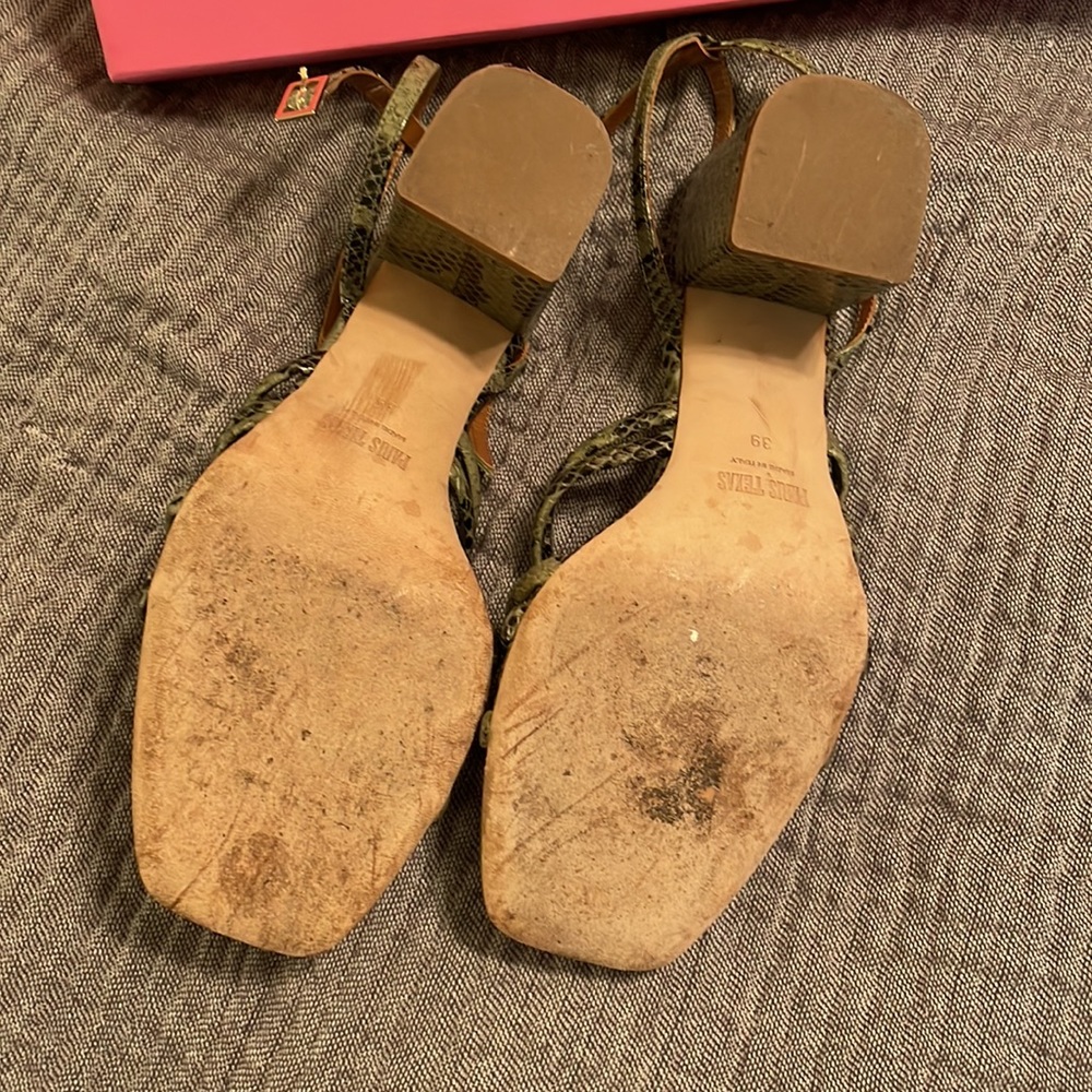 Paris Texas Printed Python Sandal - image 4